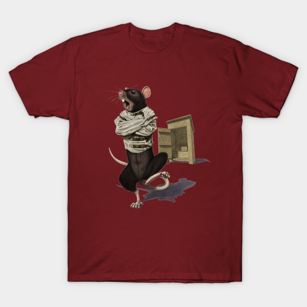 Shit house T-Shirt by RobArt